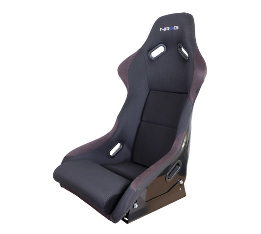 NRG Innovations Fiberglass Bucket Seat - Large - Black – FRP-300
