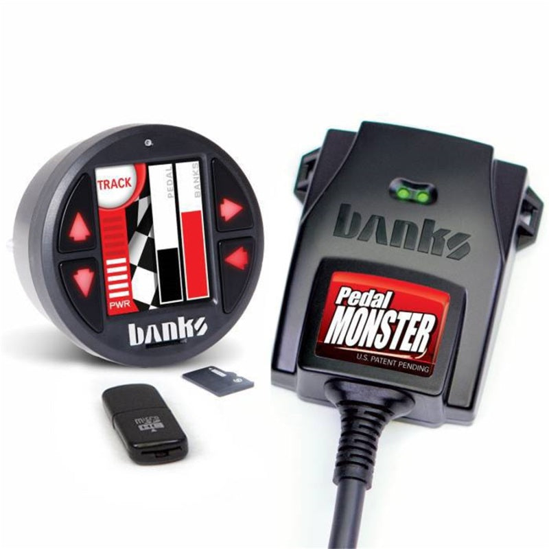 Banks Power Pedal Monster Throttle Sensitivity Booster w/ iDash Datamonster - 07-19 Ram 2500/3500 - eliteracefab.com