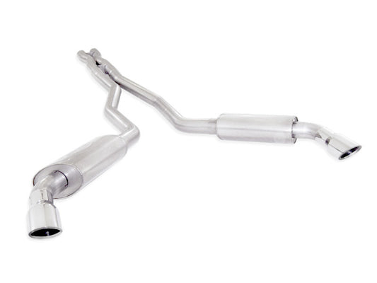 Stainless Works 2010-15 Camaro 6.2L 3in Exhaust X-Pipe Chambered Turbo Mufflers Polished Tips Stainless Works