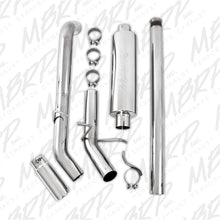 Load image into Gallery viewer, MBRP 11-13 Chevy 1500 Silverado/GMC Sierra 6.2L V8 3.5in Cat Back Single Side Exhaust T409 - eliteracefab.com