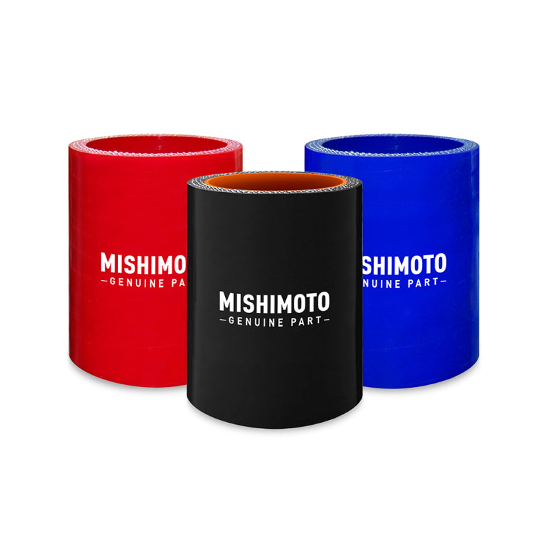 Mishimoto 2.75in Black Straight Coupler - eliteracefab.com