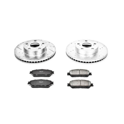 Power Stop 05-15 Toyota Tacoma Front Z23 Evolution Sport Brake Kit - eliteracefab.com