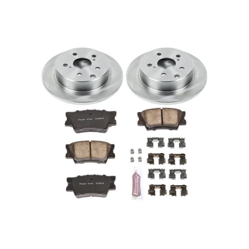 Power Stop 10-12 Lexus HS250h Rear Autospecialty Brake Kit - eliteracefab.com