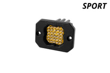 Load image into Gallery viewer, Diode Dynamics Stage Series C1 LED Pod Sport - Yellow Flood Flush ABL Each