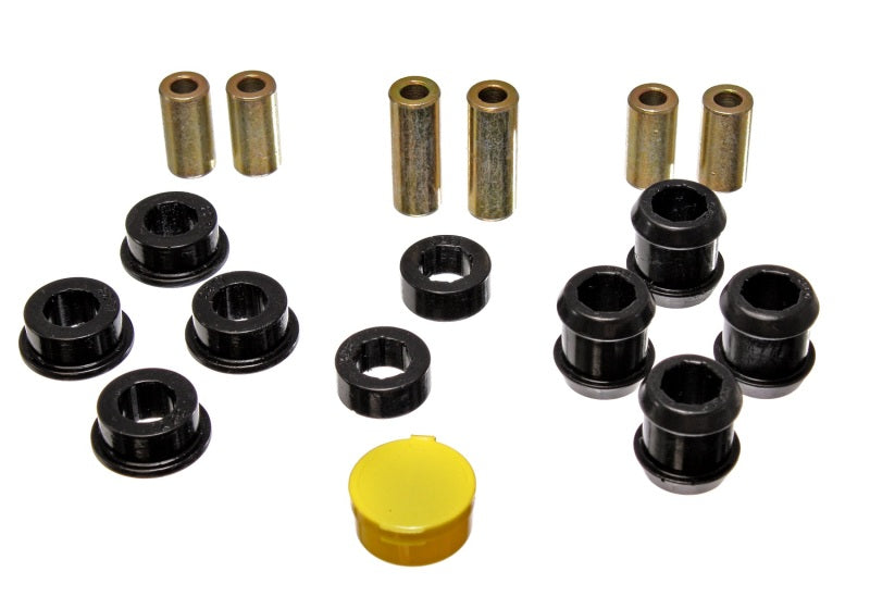 Energy Suspension 88-91 Honda Civic/CRX Black Front Control Arm Bushing Set - eliteracefab.com