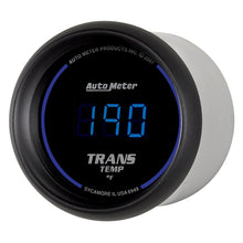 Load image into Gallery viewer, AutoMeter GAUGE; TRANS TEMP; 2 1/16in.; 340deg.F; DIGITAL; BLACK DIAL W/BLUE LED - eliteracefab.com