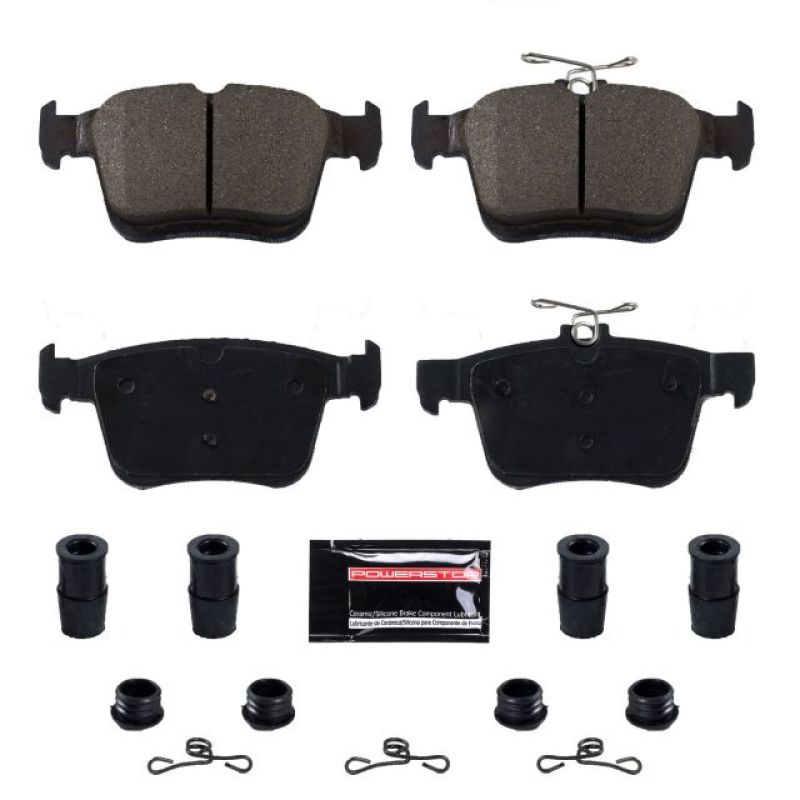 Power Stop 15-19 Audi A3 Rear Z23 Evolution Sport Brake Pads w/Hardware - eliteracefab.com