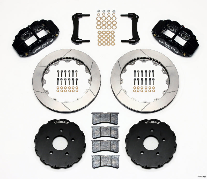 Wilwood Narrow Superlite 6R Front Hat Kit 13.06in 2005-up Corvette C6 Wilwood