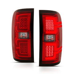 ANZO 2014-2018 Chevy Silverado 1500 LED Taillights Red/Clear - eliteracefab.com