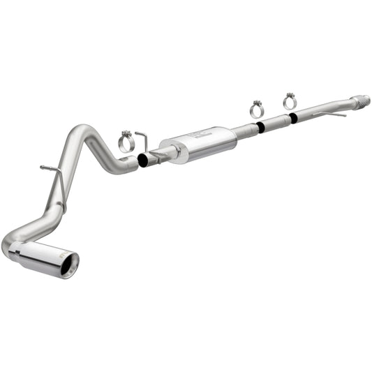 MagnaFlow 2019 Chevy Silverado 1500 V8 5.3L / V6 4.3L Street Series Cat-Back Exhaust w/ Polished Tip - eliteracefab.com