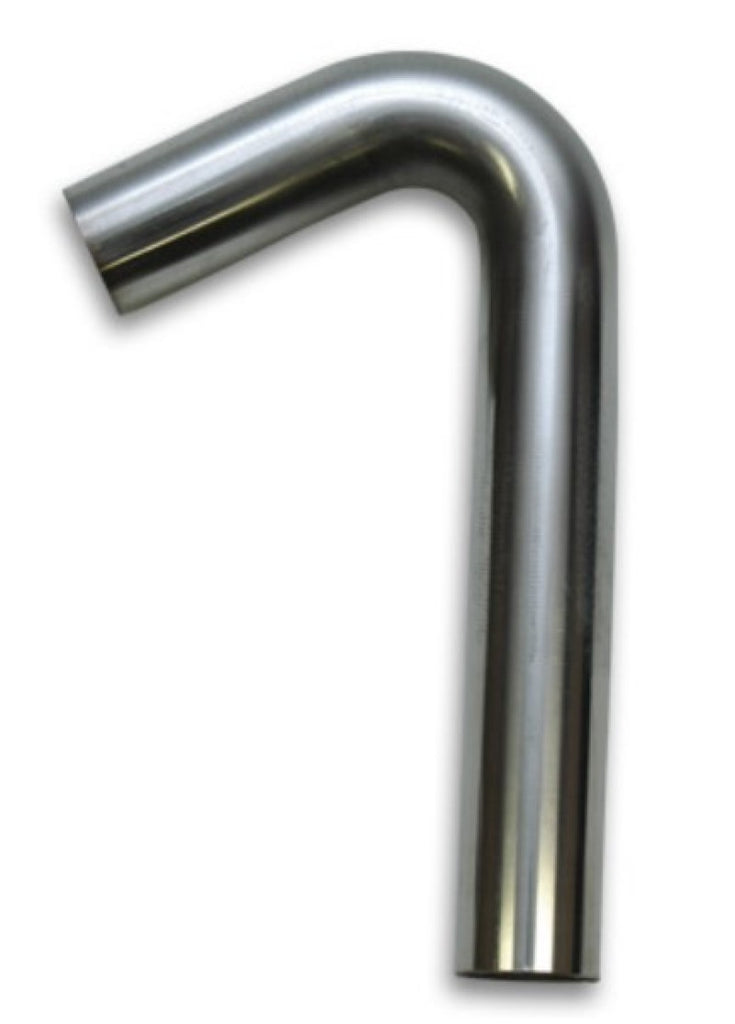 Vibrant 3.5in OD x 3in CLR 304 Stainless Steel Tubing 120 Degree Mandrel Bend - eliteracefab.com