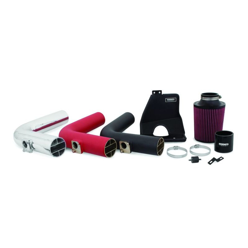 Mishimoto 08+ Subaru WRX/STi Performance Cold Air Intake Kit - Wrinkle Red - eliteracefab.com