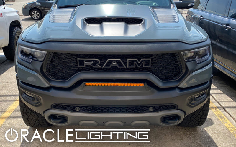 Oracle 19-22 RAM Rebel/TRX Front Bumper Flush LED Light Bar System