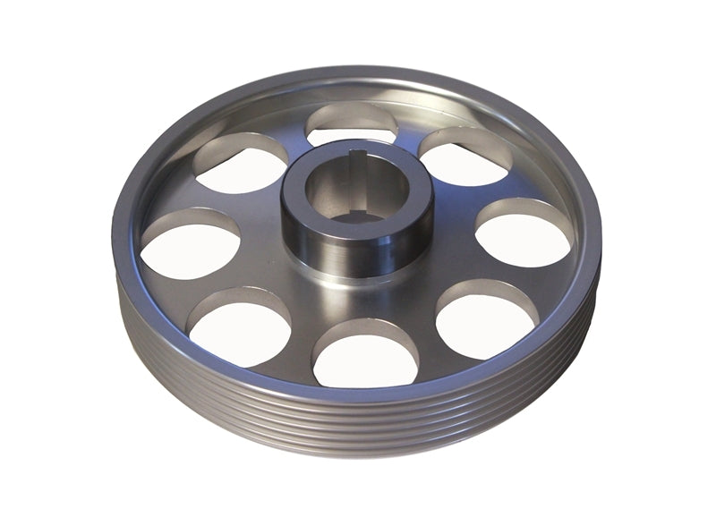 Torque Solution Lightweight Crank Pulley (Silver): Hyundai Genesis Coupe 3.8 2010+ Torque Solution