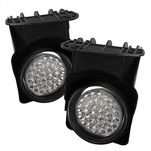 Load image into Gallery viewer, Spyder GMC Sierra 1500/2500 03-06 03-06 LED Fog Lights w/Switch Clear FL-LED-GS03-C - eliteracefab.com