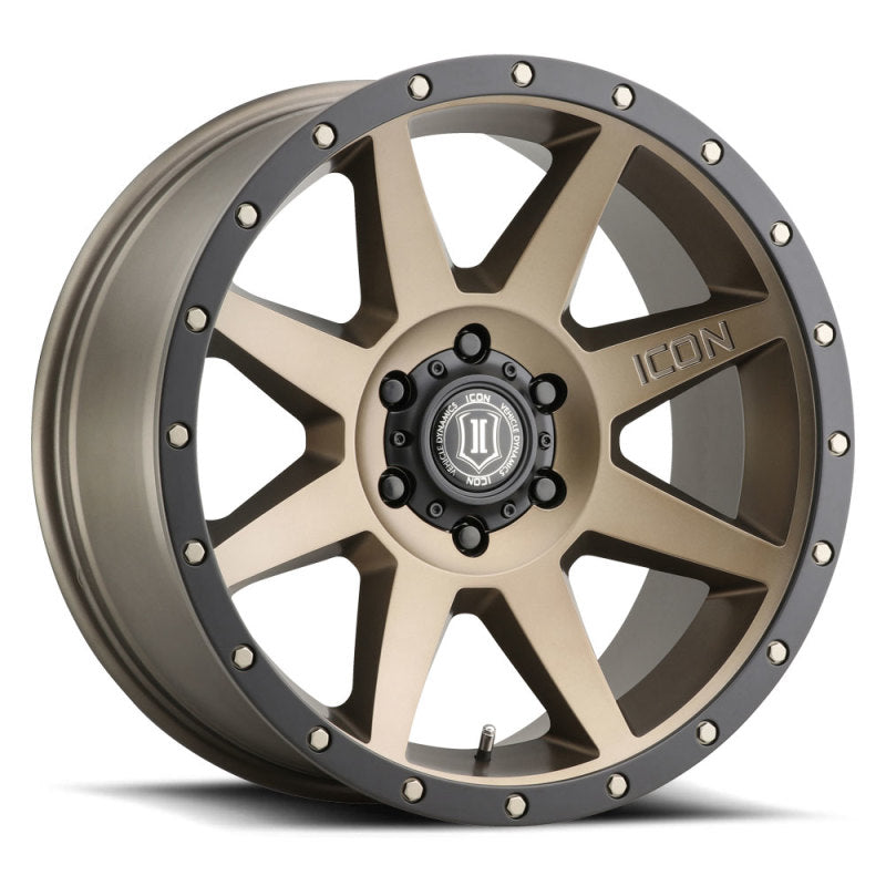 ICON Rebound 20x9 6x135 16mm Offset 5.625in BS Bronze Wheel - eliteracefab.com