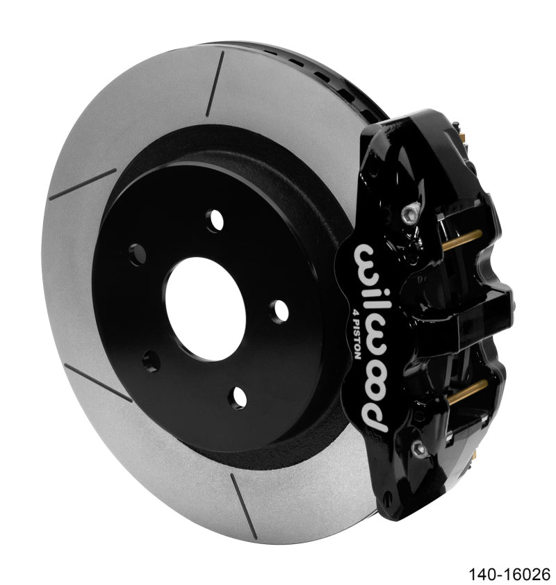 Wilwood Aerolite 4R Rear Kit 15.00in Black 13-17 Dodge Truck 1500 - 4WD Wilwood
