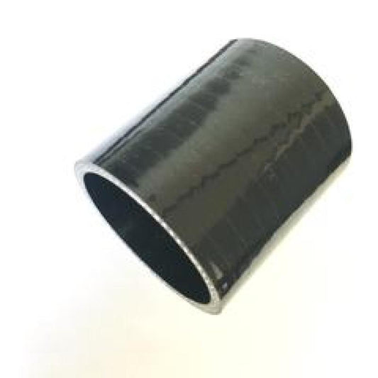 Ticon 4-Ply Black 2.5in Straight Silicone Coupler