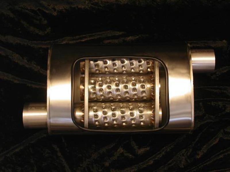 Stainless Works 2in ID CENTER INLET/ 2in OD CENTER OUTLET 5inX9in Stainless Works