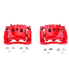 Load image into Gallery viewer, Power Stop 08-12 Ford F-250 Super Duty Rear Red Calipers w/Brackets - Pair - eliteracefab.com