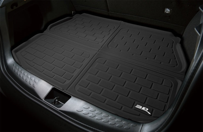 3D Maxpider 21-24 Jeep Wrangler Unlimited 4Xe (Jl) W/ Optional Sub Kagu Black Foldable Cargo 3D MAXpider