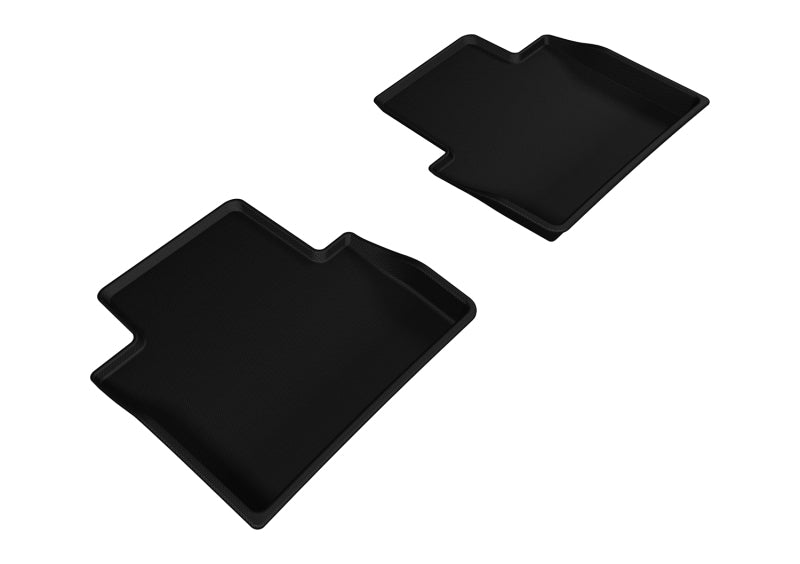 3D MAXpider L1CY00321509 2015-2017 Chrysler 200 Kagu 2nd Row Floormats - Black
