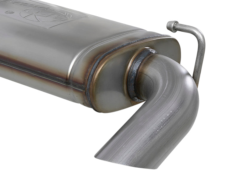 aFe MACHForce XP 18-20 Jeep Wrangler (JL) L4-2.0L (t) 3in 409 SS Cat-Back Hi-Tuck Exhaust aFe