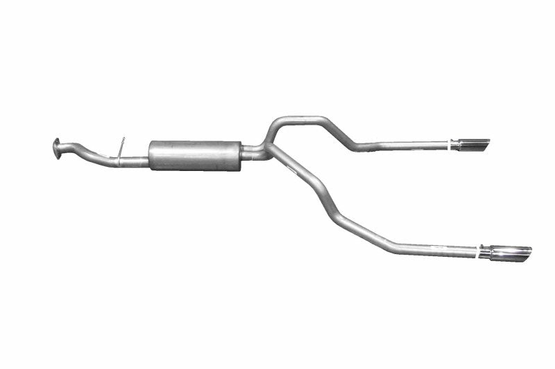 Gibson 99-05 Chevrolet Silverado 1500 Base 4.3L 2.5in Cat-Back Dual Split Exhaust - Stainless Gibson