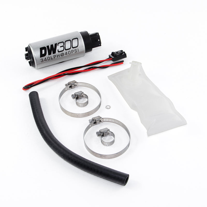 DeatschWerks 90-96 Nissan 300zx/93-98 Nissan Skyline DW300 340 LPH In-Tank Fuel Pump w/ Install Kit - eliteracefab.com