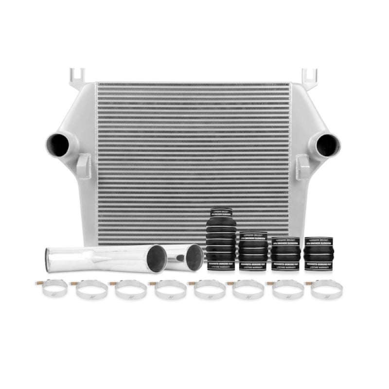 Mishimoto 07.5-09 Dodge 6.7L Cummins Intercooler Kit w/ Pipes (Silver) Mishimoto