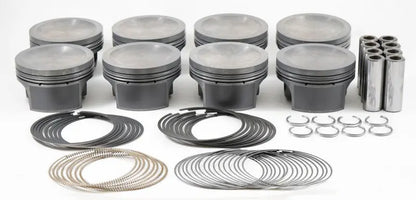 Mahle MS Piston Set SBF 284cid 3.572in Bore 3.543in Stroke 5.930in Rod .866 Pin-16cc 9.5 CR Set of 8 Mahle