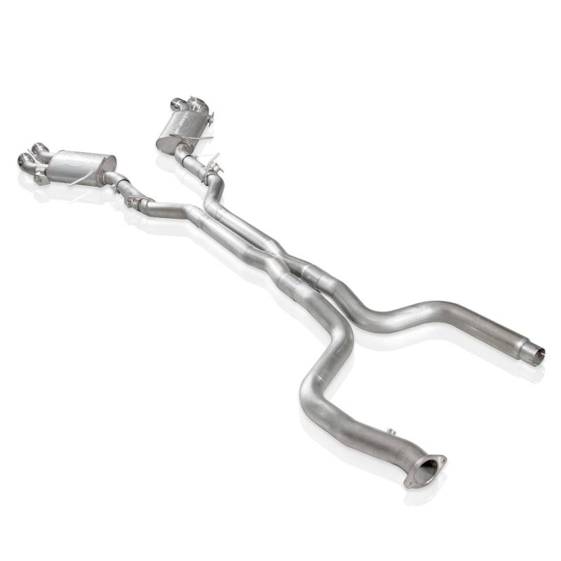 Stainless Works 2016+ Chevy Camaro SS 6.2L 3in Redline Catback w/AFM Valve NPP Valve 4in Quad Tips Stainless Works