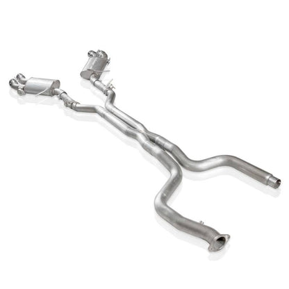 Stainless Works 2016+ Chevy Camaro SS 6.2L 3in Redline Catback w/AFM Valve NPP Valve 4in Quad Tips Stainless Works
