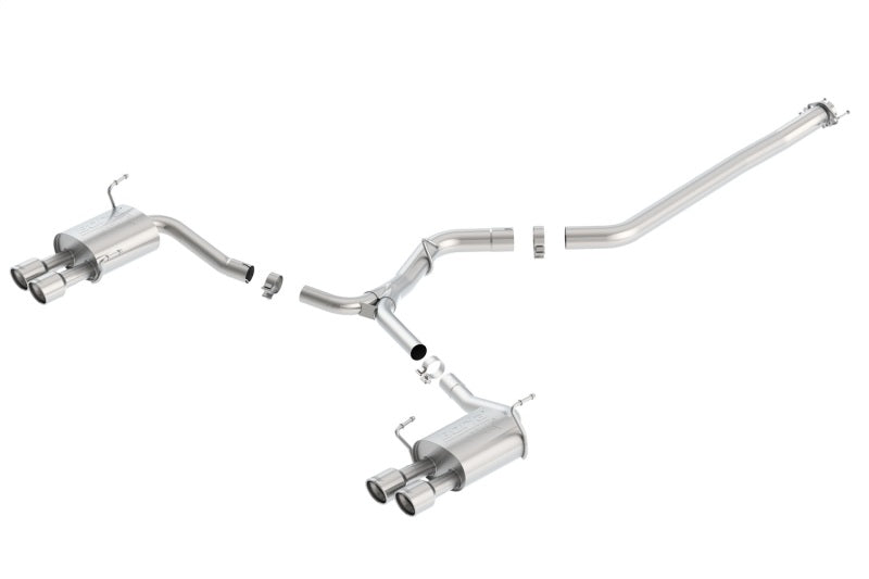 Borla 11-14 Subaru Impreza WRX/STI Sedan 4dr ATAK SS Catback Exhaust - eliteracefab.com