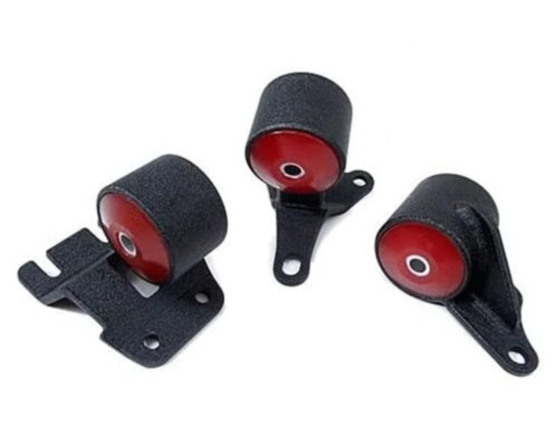 Innovative 90-93 Integra B-Series Black Steel Mounts 95A Bushings