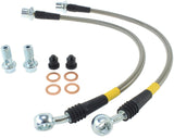 STOPTECH 00-05 LEXUS IS300 / 02-08 SC430 FRONT STAINLESS STEEL BRAKE LINES, 950.44000