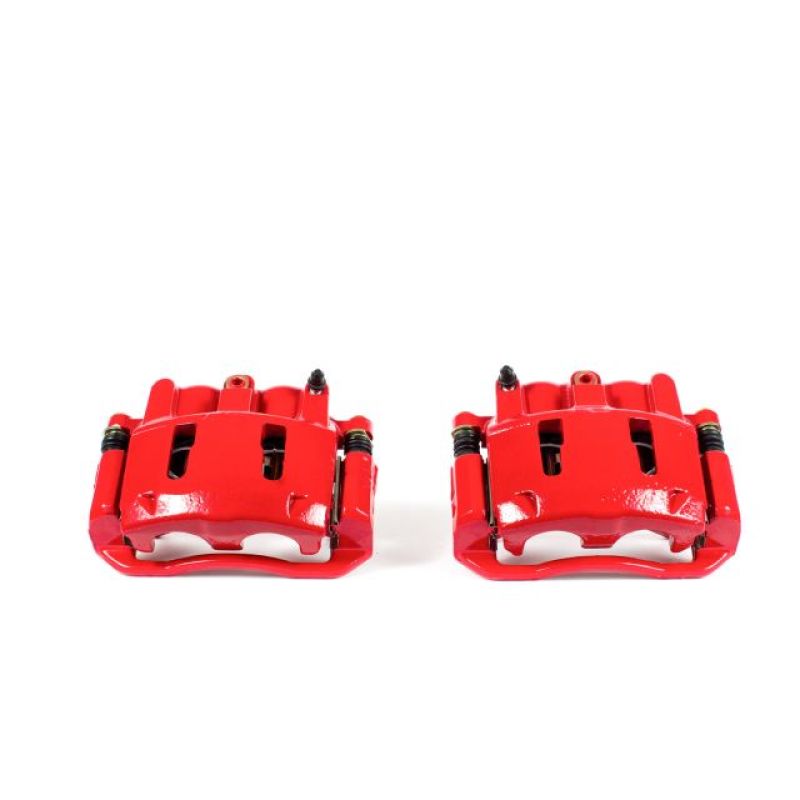 Power Stop 95-01 Ford Explorer Front Red Calipers w/Brackets - Pair - eliteracefab.com