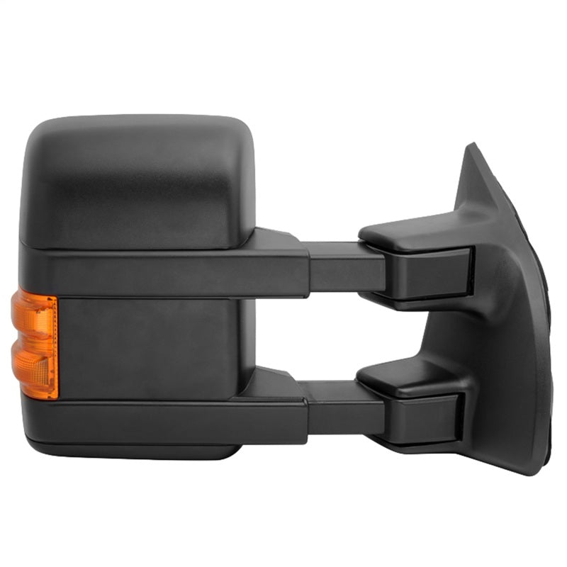 Xtune Ford Superduty 99-14 Manual Extendable Manual Adjust Mirror Amber- Right MIR-FDSD08S-MA-AM-R - eliteracefab.com