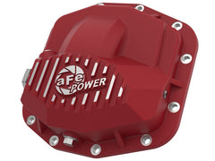 aFe Power Pro Series Front Differential Cover Red w/Machined Fins 18-19 Jeep JL (Dana M210)