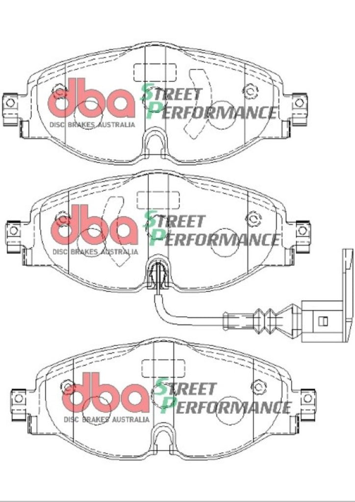 DBA Street Performance Front Brake Pads - DB2383SP