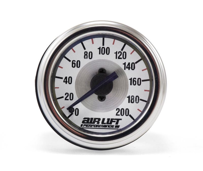 Air Lift 26227 Single Needle Gauge- 200 PSI