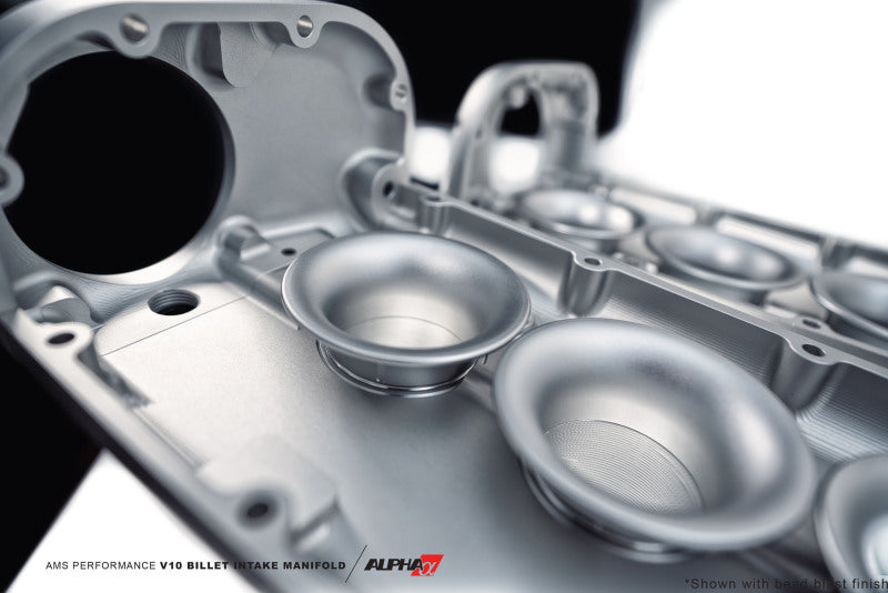 AMS Performance ALP.37.08.0001-1 V10 Audi R8 / Lamborghini Huracan / Performante Billet Intake Manifold - CLR Anodize