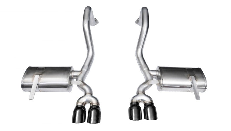 Corsa 97-04 Chevrolet Corvette C5 Z06 5.7L V8 Xtreme Axle-Back Exhaust w/ Black Tips CORSA Performance