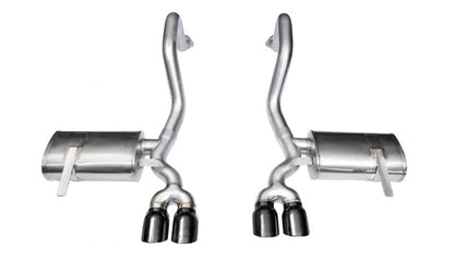 Corsa 97-04 Chevrolet Corvette C5 Z06 5.7L V8 Xtreme Axle-Back Exhaust w/ Black Tips CORSA Performance