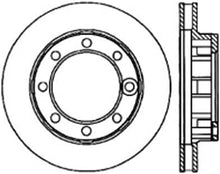 Load image into Gallery viewer, StopTech 71-86 Chevrolet K20 Suburban Cryo Slotted Front Left Sport Brake Rotor