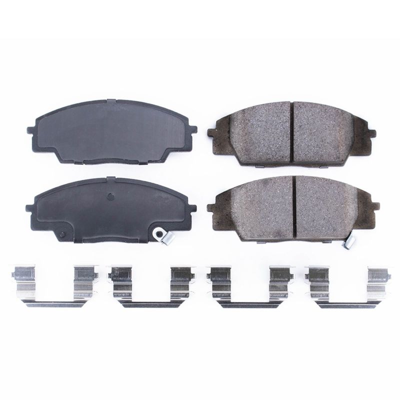 Power Stop 07-10 Acura CSX Front Z17 Evolution Ceramic Brake Pads w/Hardware PowerStop