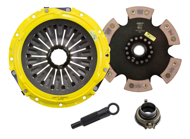 ACT 2003 Mitsubishi Lancer XT-M/Race Rigid 6 Pad Clutch Kit ACT