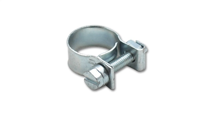 Vibrant Inj Style Mini Hose Clamps 14-16mm clamping range Pack of 10 Zinc Plated Mild Steel - eliteracefab.com