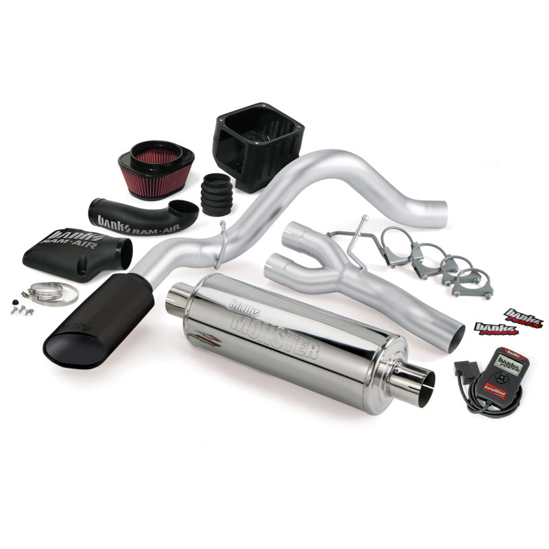 Banks Power 09 Chevy 4.8L CCSB-FFV Stinger System - SS Single Exhaust w/ Black Tip