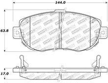 Load image into Gallery viewer, StopTech Performance 00-05 Lexus IS 250/300/350 / 02-09 SC 300/400/430 Front Brake Pads - eliteracefab.com